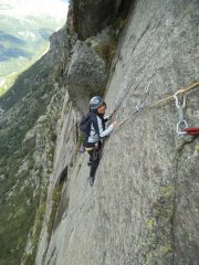 Uscita del quinto tiro. Forse il più difficile, forse il più bello.