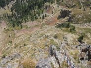 verso il basso