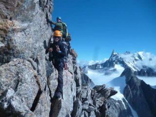 la cresta si assottiglia