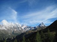 Il Cervino al mattino presto, prima delle nuvole