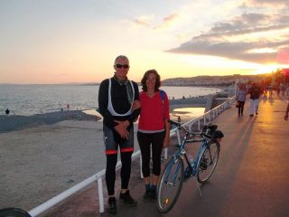 Sulla promenade  di Nizza