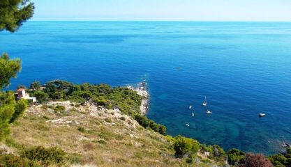 il promontorio di Villa Hambury