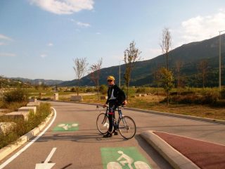 a 30 km da Nizza la ciclabile