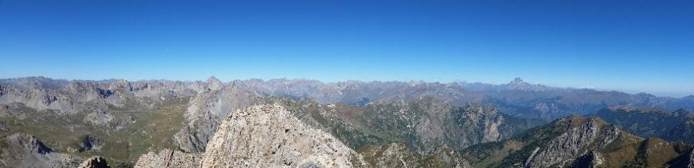Panoramica dalla vetta