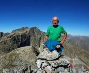 finalmente in cima alla Peirabroc