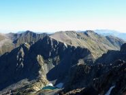 lago bianco dell'agnel e cime omonime
