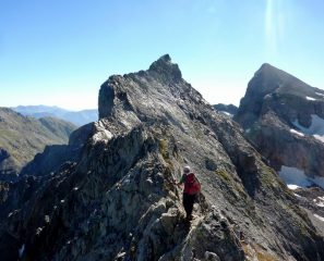 Paolo sulla crestina della Pagarì