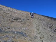 il ripido tratto finale