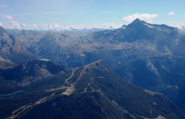 Sulla cima: il Pizzo Scalino
