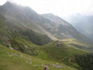 alpe e lago della Bosa sul versante della val Vogna