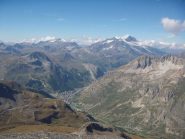 val d'Isere dalla cima