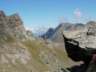 Il Cervino visto dalla depressione