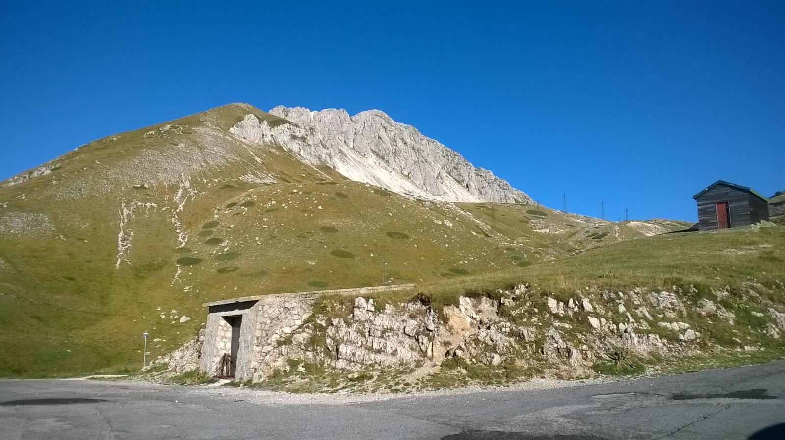 il terminillo dal rifugio Sebastiani