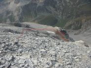 inizio del traverso direzione c.Gran Somma