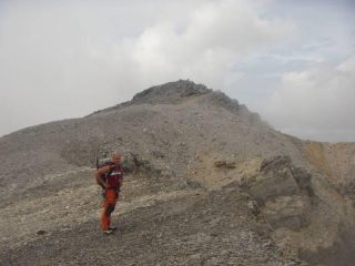 la vetta della Rocca Bernauda