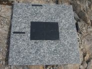 cippo indicativo l'estremo W d'Italia