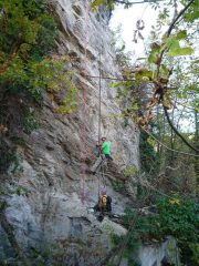 La falesia prende vita