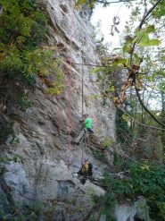 La falesia prende vita