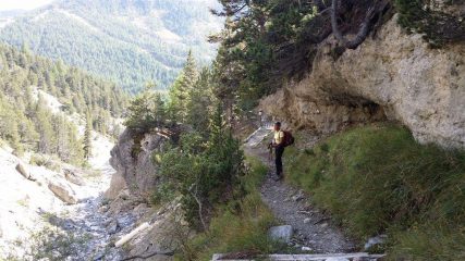 Rientro su sentiero Natura