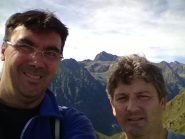 Immancabile selfie in cima con il Matto