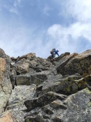 Verso il Picco Bastia