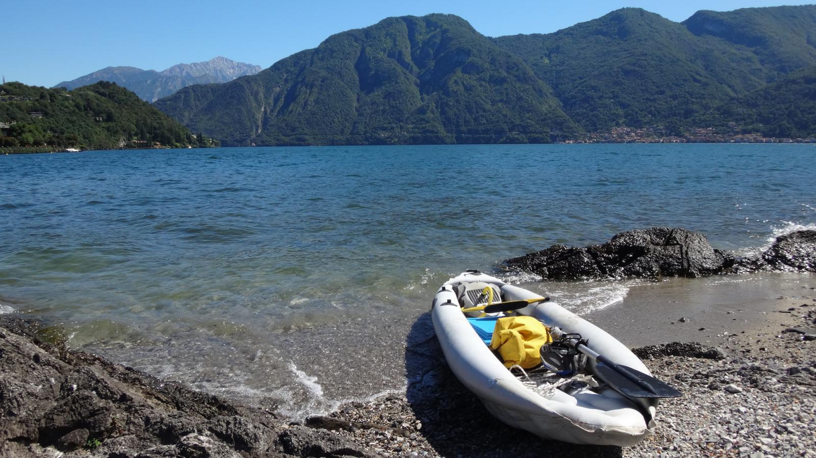 Spiaggetta Nord dell'Isola Comacina