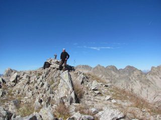 autoscatto sulla vetta