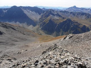 03 - il percorso di salita dalla cima