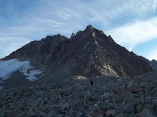 tutta la cresta da percorrere