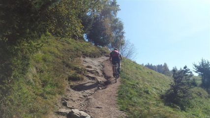 Si sale verso il colle