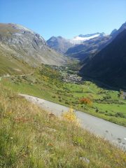salendo al Col de l'Iseran