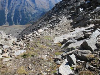 Al colle riappare la mulattiera reale