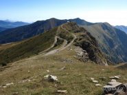 Via verso Redentore e Frontè