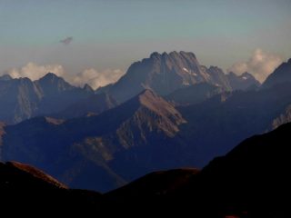 l'Argentera dalla cima ( con un po' di zoom...)