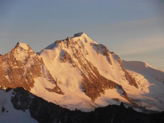 03 - tramonto sul Gran Paradiso dal Bivacco Grivola