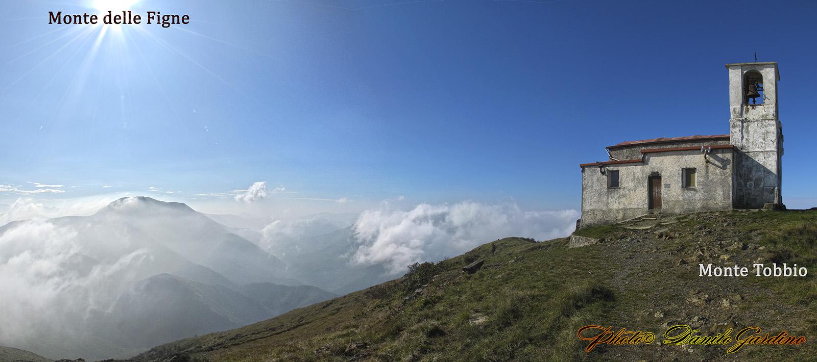 Panoramica dal Monte Tobbio