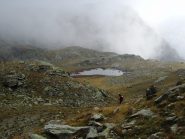 Scendendo verso il lago Lungo