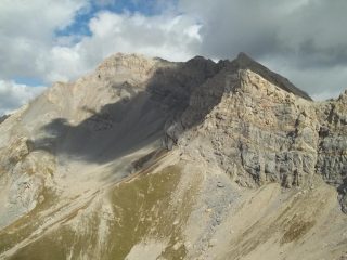 tutta la cresta percorsa