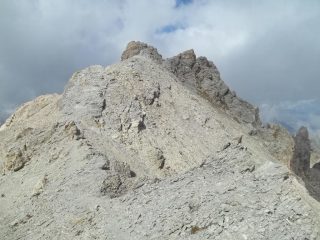 la punta dalla cresta