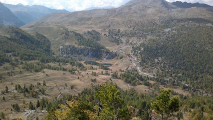panorama verso Lago Nero