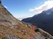 12 - percorso dai laghi alti al Lac des Savines