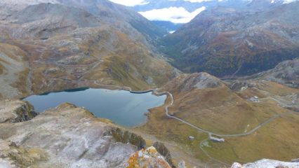 lago Agnel dalla Rocca Bianca