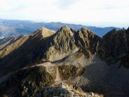 dalla Testa delle Novelle Rocca del Ciamp e in fondo Testa Rimà