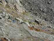 parte alta del sentiero