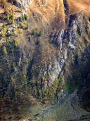 i tornantini della discesa del passo scolettas