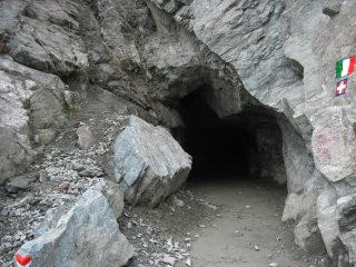 L'imbocco del Buco lato Italia