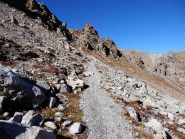 lo stupendo sentiero di discesa