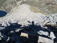 L'inizio del sentiero 2D dalla vetta