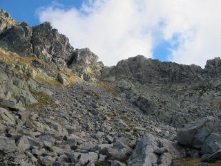 Tratto che precede l'arrivo in cresta