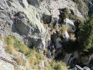 Tratto attrezzato con catene sul 2D